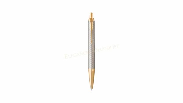 Długopis Parker IM Premium Cieple Srebro GT - 1931687 - 1